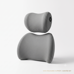 Cojín de conducción profesional | Memory foam ergonómico con soporte lumbar