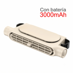 Ventilador trasero para coche | Con o sin batería | USB-C