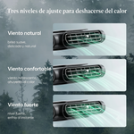 Ventilador trasero para coche | Con o sin batería | USB-C